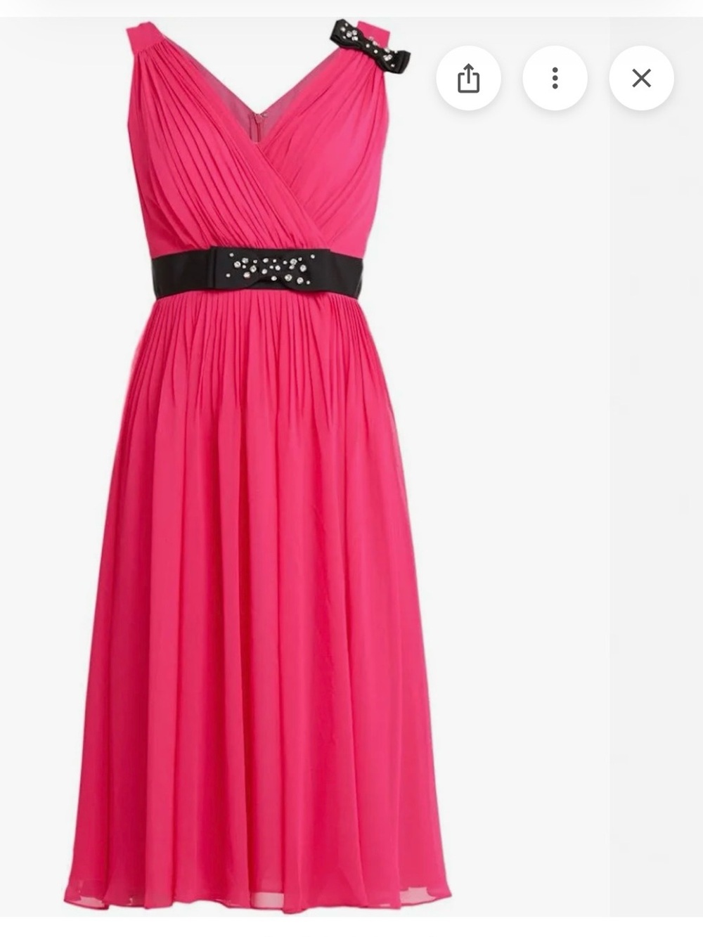 Kate Spade Embellished Bow Dress